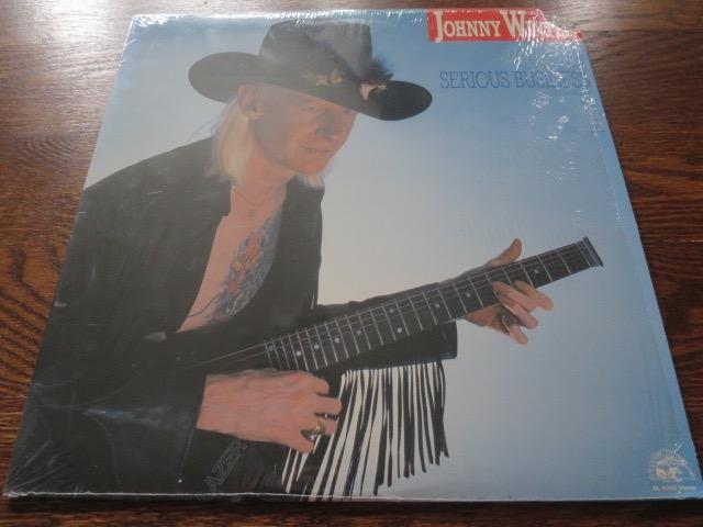 Johnny Winter - Serious Business - LP UK Vinyl Album Record Cover