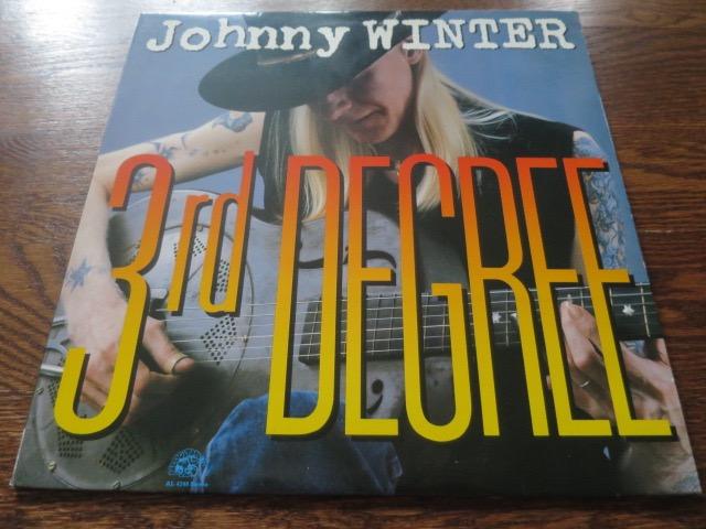 Johnny Winter - 3rd Degree - LP UK Vinyl Album Record Cover