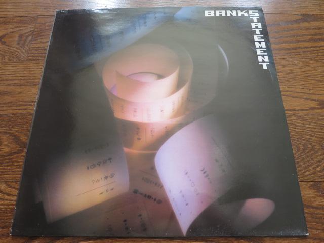 Bankstatement - Bankstatement - LP UK Vinyl Album Record Cover