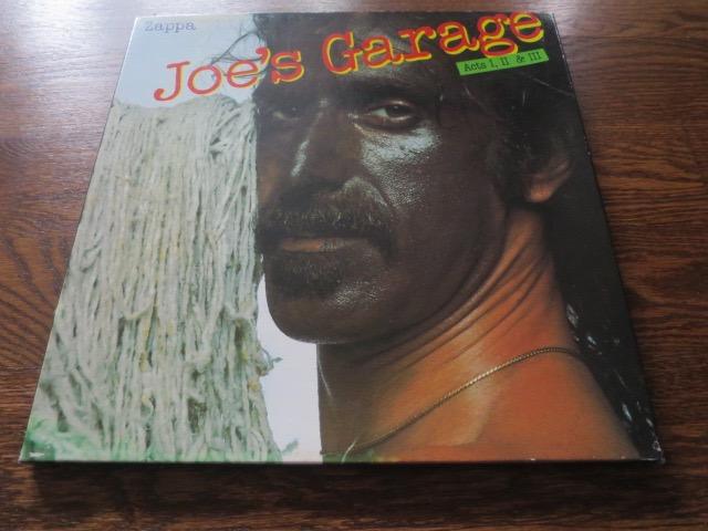 Frank Zappa - Joe's Garage Acts I, II & III  - LP UK Vinyl Album Record Cover