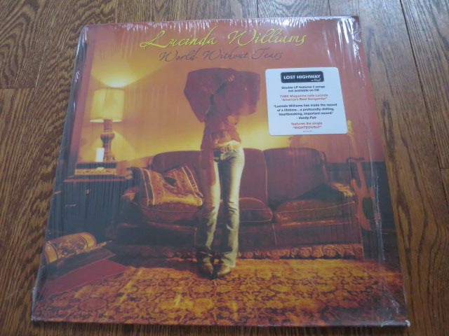 Lucinda Williams - World Without Tears - LP UK Vinyl Album Record Cover