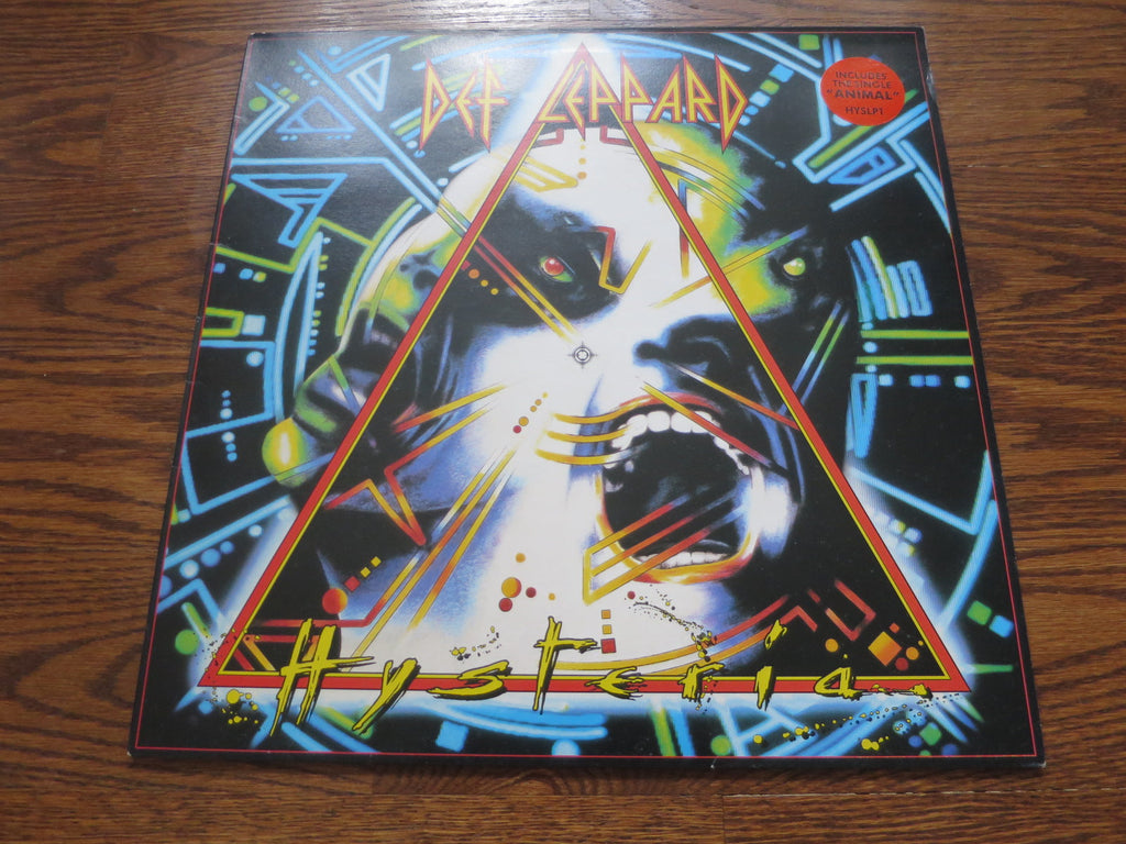 Def Leppard - Hysteria 3three - LP UK Vinyl Album Record Cover