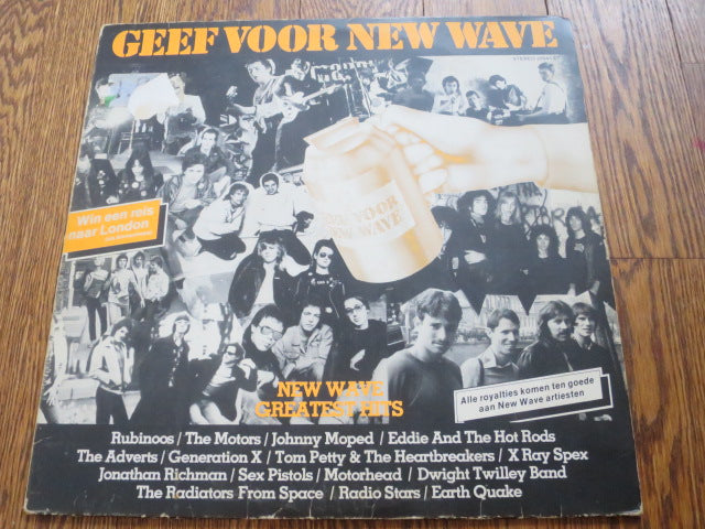 Various Artists - Geef Voor New Wave - LP UK Vinyl Album Record Cover