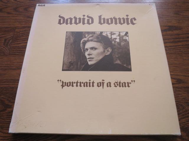 David Bowie - Portrait Of A Star - LP UK Vinyl Album Record Cover