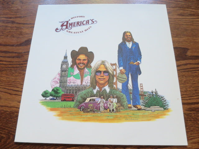 America - History Greatest Hits - LP UK Vinyl Album Record Cover