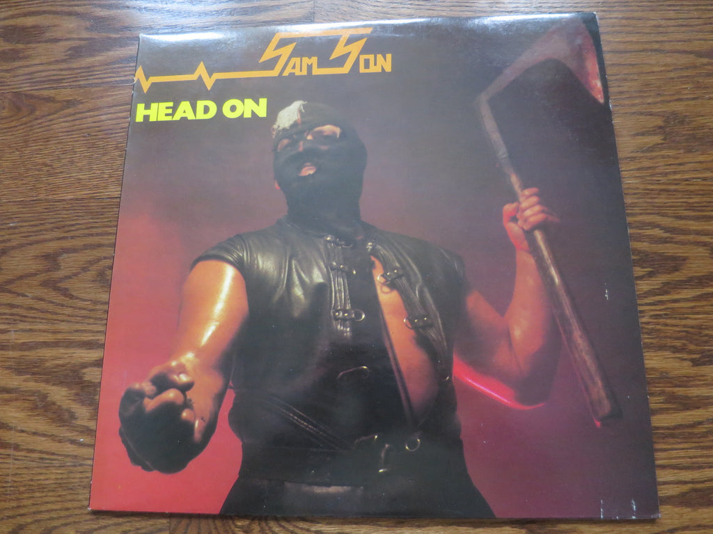 Samson - Head On (with Bruce Dickinson) - LP UK Vinyl Album Record Cover
