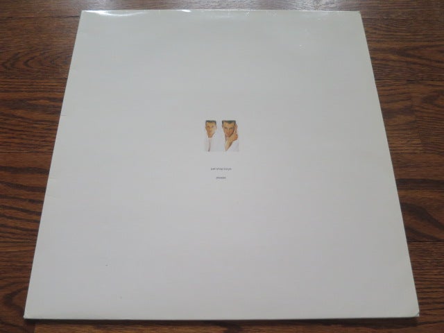 Pet Shop Boys - Please 2two - LP UK Vinyl Album Record Cover