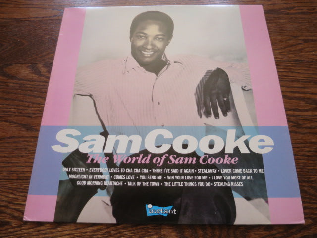 Sam Cooke - The World Of Sam Cooke - LP UK Vinyl Album Record Cover