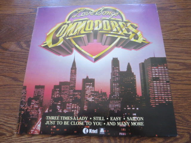 Commodores - Love Songs - LP UK Vinyl Album Record Cover