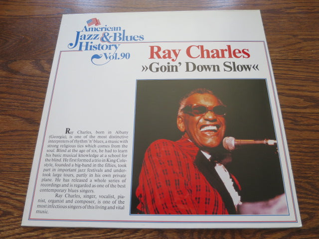 Ray Charles - Goin' Down Slow - LP UK Vinyl Album Record Cover