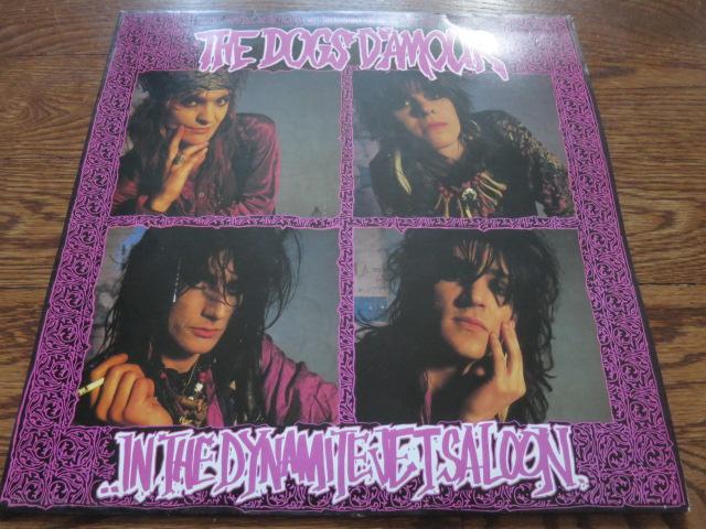 The Dogs D'Amour - In The Dynamite Jet Saloon - LP UK Vinyl Album Record Cover