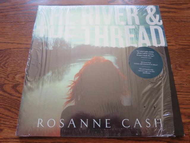 Roseanne Cash - The River & The Thread - LP UK Vinyl Album Record Cover