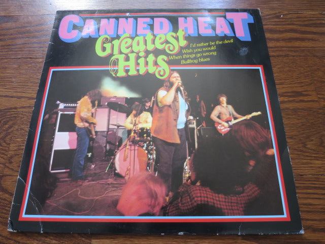 Canned Heat - Greatest Hits (Live at Topanga Corral) - LP UK Vinyl Album Record Cover