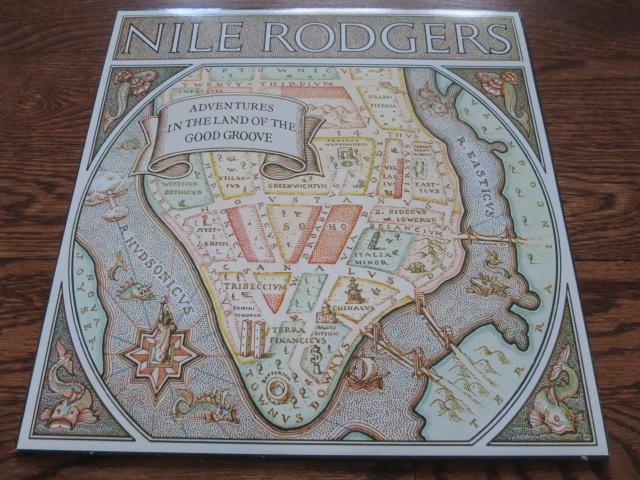 Nile Rodgers - Adventures In The Land Of The Good Groove - LP UK Vinyl Album Record Cover