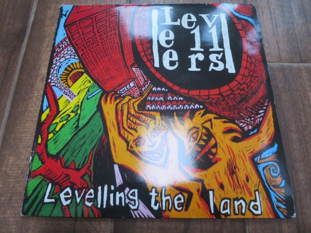 Levellers - Levelling The Land - LP UK Vinyl Album Record Cover
