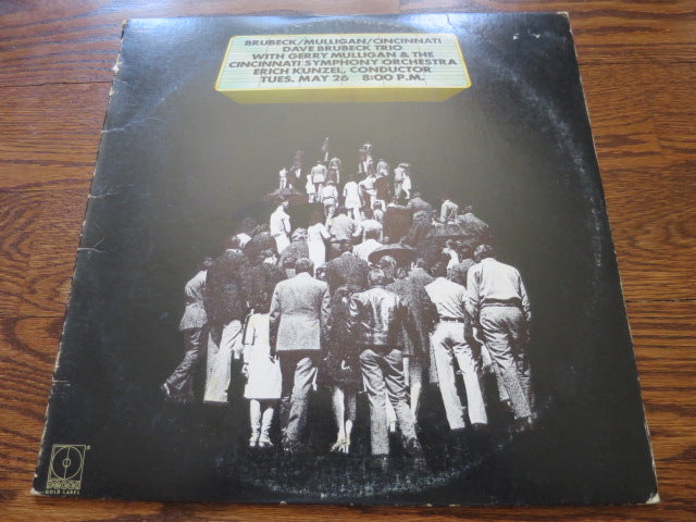 Dave Brubeck and Gerry Mulligan - with the Cincinnati Symphony Orchestra - LP UK Vinyl Album Record Cover