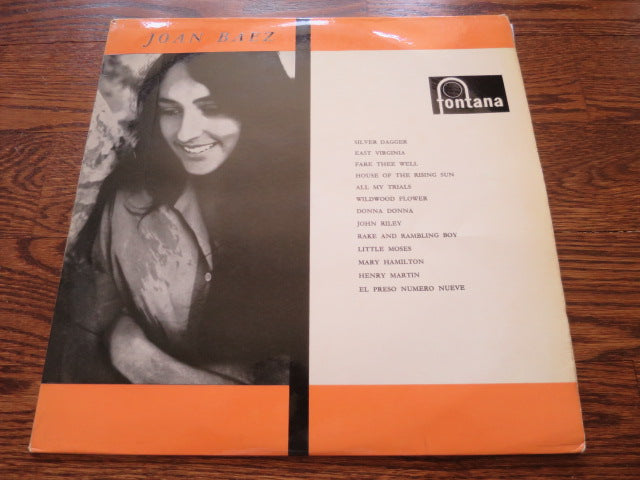 Joan Baez - Joan Baez - LP UK Vinyl Album Record Cover