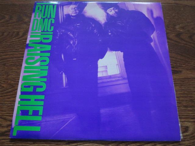 Run DMC - Raising Hell - LP UK Vinyl Album Record Cover