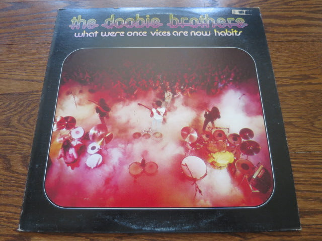 The Doobie Brothers - What Were Once Vices Are Now Habits 2two - LP UK Vinyl Album Record Cover