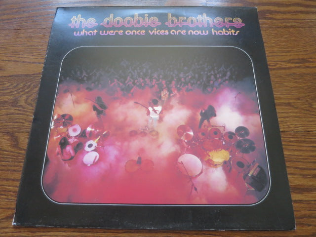 The Doobie Brothers - What Were Once Vices Are Now Habits - LP UK Vinyl Album Record Cover