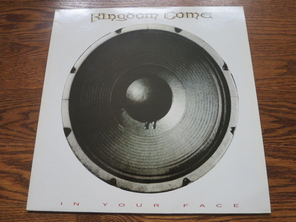 Kingdom Come - In Your Face - LP UK Vinyl Album Record Cover