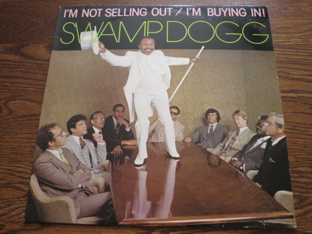 Swamp Dogg - I'm Not Selling Out, I'm Buying In! - LP UK Vinyl Album Record Cover