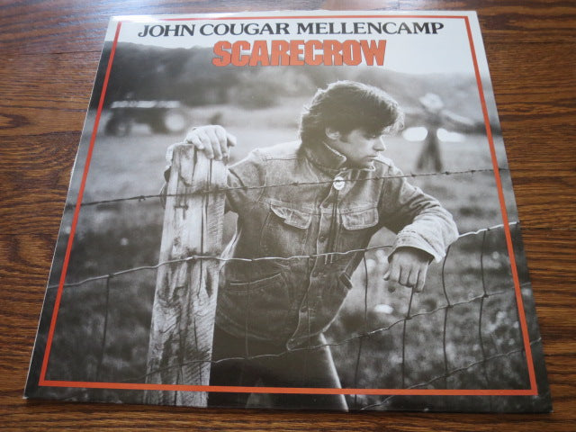 John Cougar Mellencamp - Scarecrow 2two - LP UK Vinyl Album Record Cover