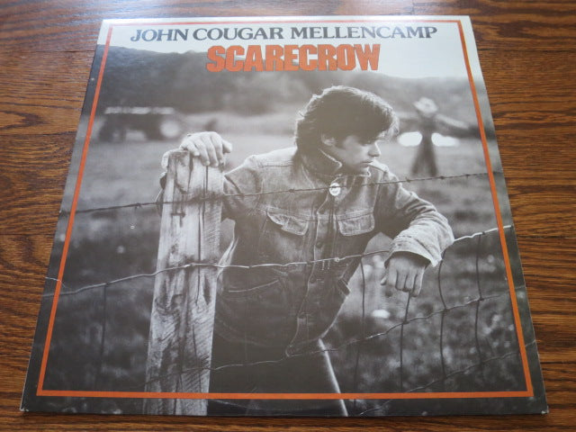 John Cougar Mellencamp - Scarecrow - LP UK Vinyl Album Record Cover