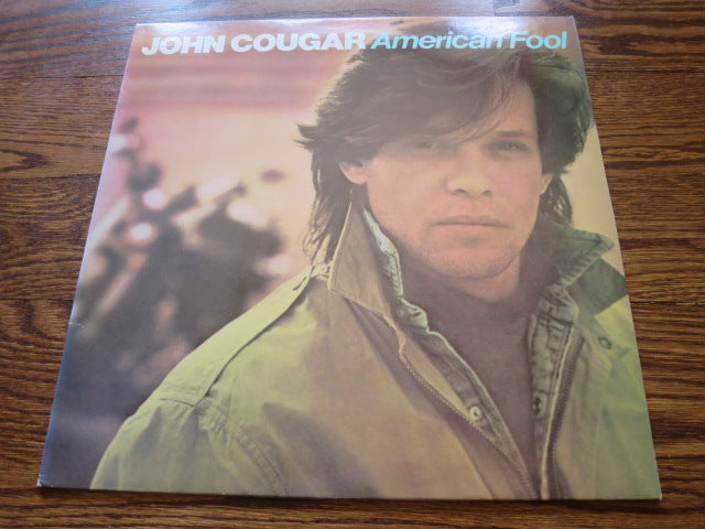 John Cougar - American Fool - LP UK Vinyl Album Record Cover