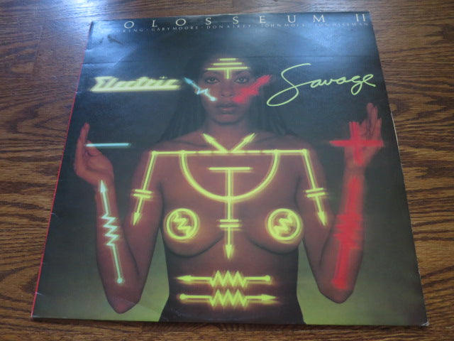 Colosseum II - Electric Savage - LP UK Vinyl Album Record Cover