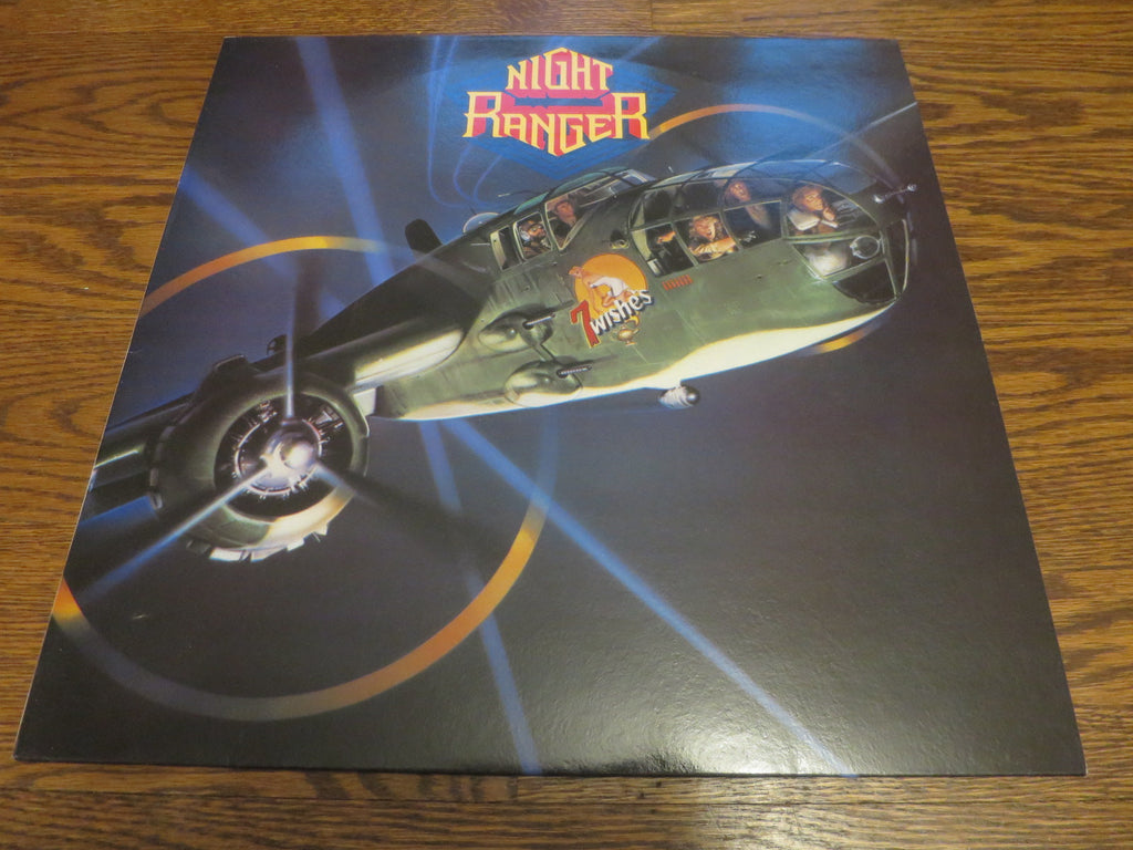 Night Ranger - 7 Wishes - LP UK Vinyl Album Record Cover