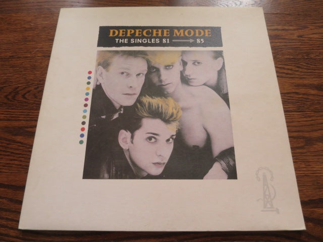 Depeche Mode - The Singles 81 - 85 - LP UK Vinyl Album Record Cover