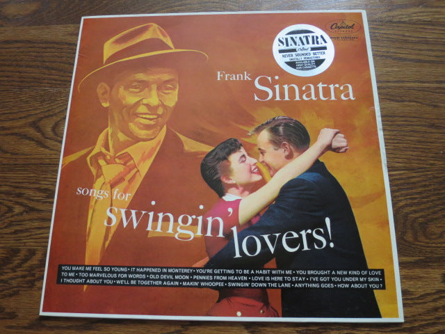 Frank Sinatra - Songs For Swingin' Lovers - LP UK Vinyl Album Record Cover