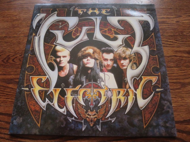 The Cult - Electric - LP UK Vinyl Album Record Cover