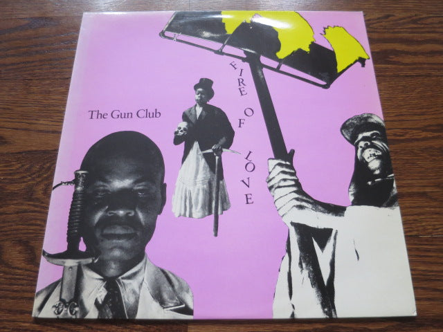 The Gun Club - Fire Of Love - LP UK Vinyl Album Record Cover