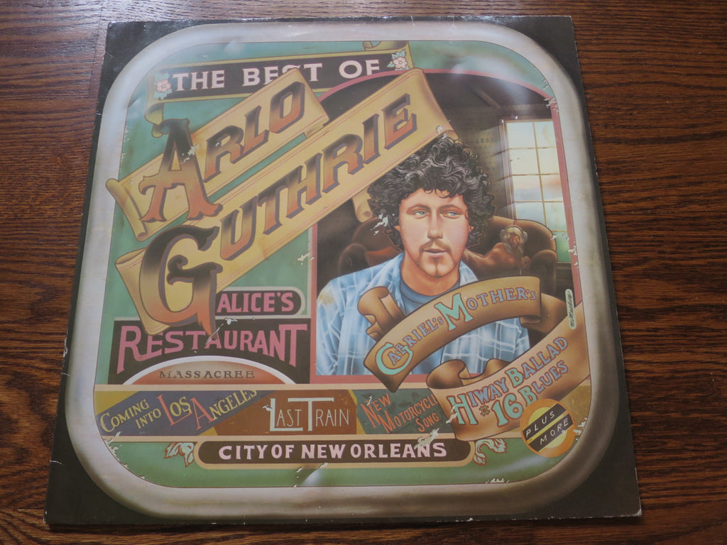 Arlo Guthrie - The Best Of Arlo Guthrie - LP UK Vinyl Album Record Cover