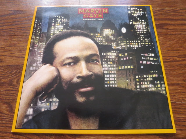 Marvin Gaye - Midnight Love - LP UK Vinyl Album Record Cover