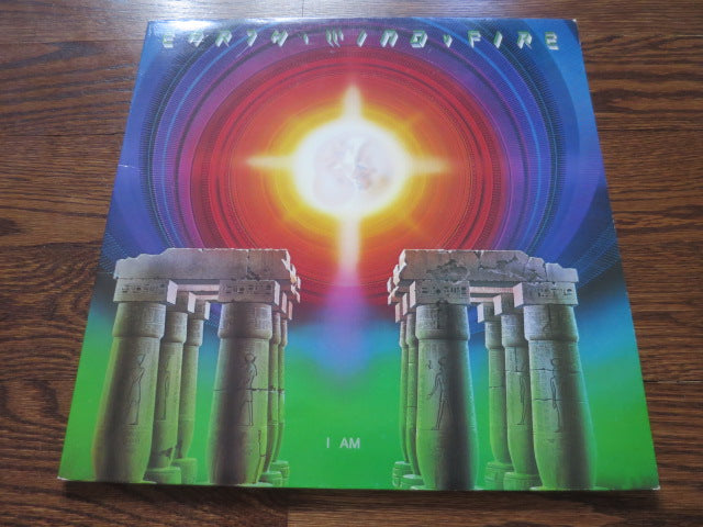 Earth Wind & Fire - I Am - LP UK Vinyl Album Record Cover