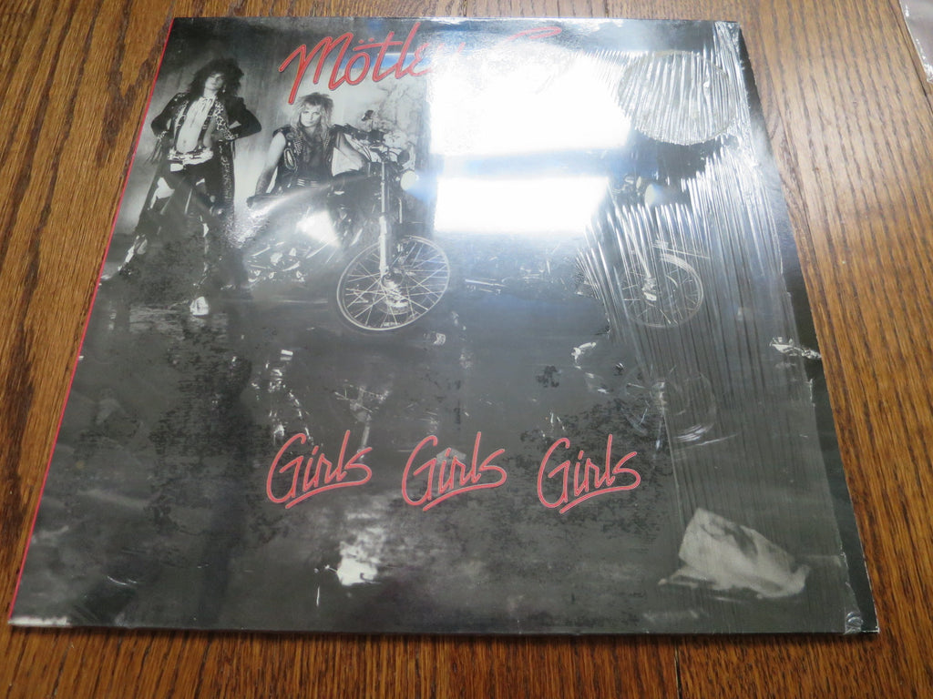 Motley Crue - Girls Girls Girls - LP UK Vinyl Album Record Cover