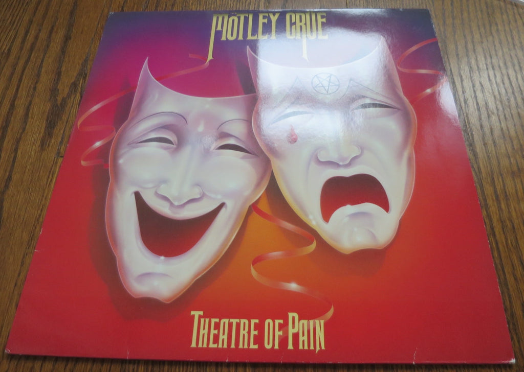 Motley Crue - Theatre Of Pain - LP UK Vinyl Album Record Cover