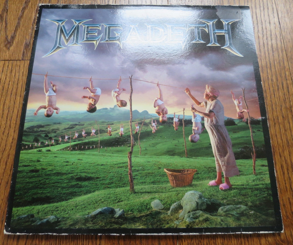Megadeth - Youthanasia (blue vinyl) - LP UK Vinyl Album Record Cover