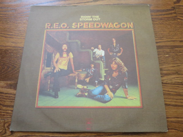 REO Speedwagon - Ridin' On The Storm - LP UK Vinyl Album Record Cover