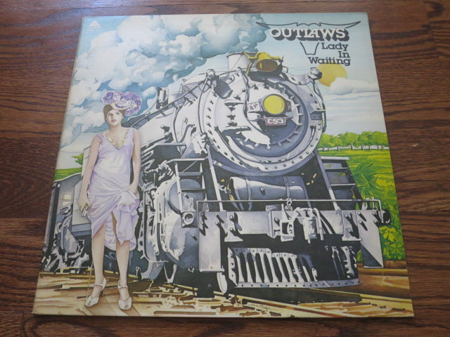 Outlaws - Lady In Waiting - LP UK Vinyl Album Record Cover