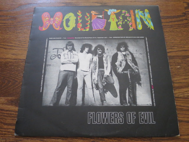 Mountain - Flowers Of Evil - LP UK Vinyl Album Record Cover