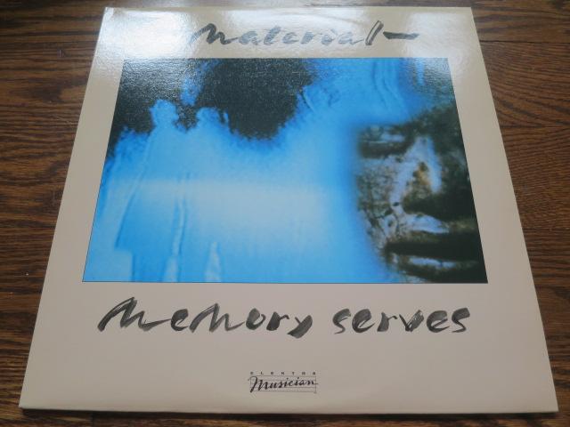 Material - Memory Serves - LP UK Vinyl Album Record Cover