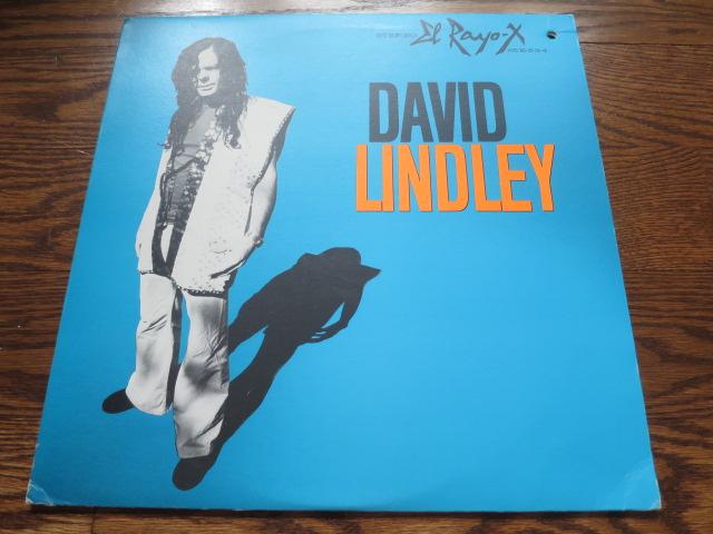 David Lindley - El Rayo-X - LP UK Vinyl Album Record Cover