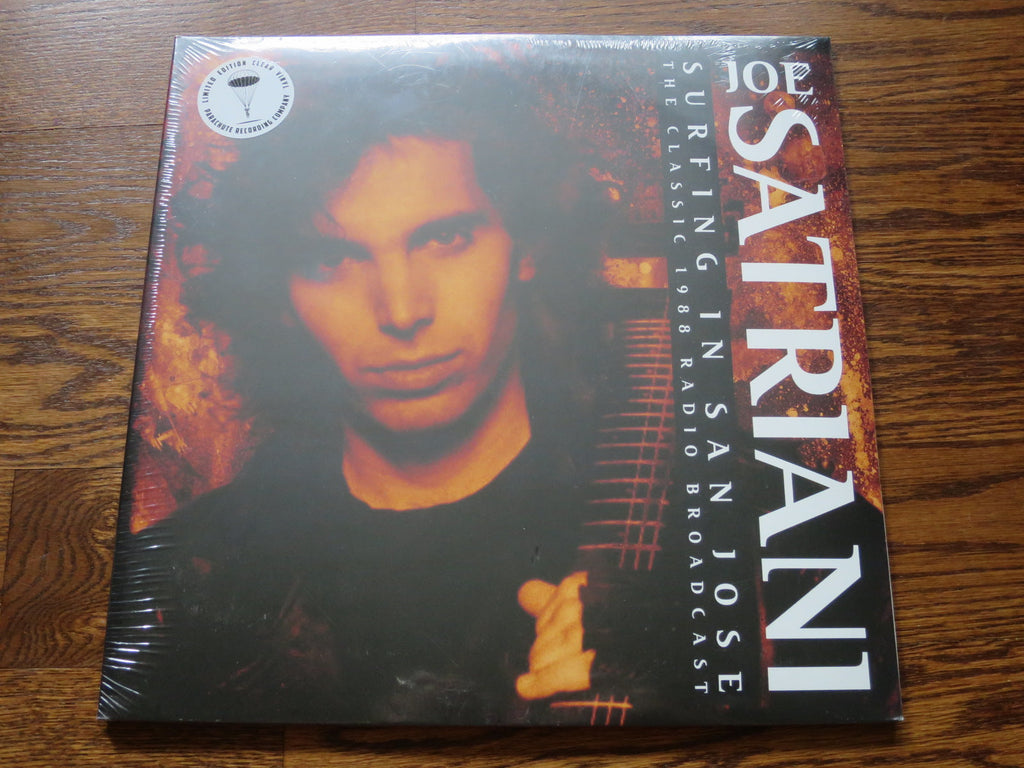 Joe Satriani - Surfing In San Jose - LP UK Vinyl Album Record Cover