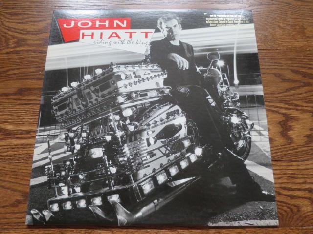 John Hiatt - Riding With The King - LP UK Vinyl Album Record Cover