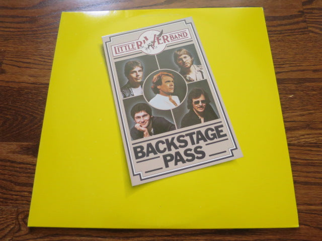 Little River Band - Backstage Pass - LP UK Vinyl Album Record Cover