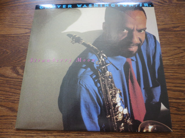 Grover Washington, Jr. - Strawberry Moon - LP UK Vinyl Album Record Cover